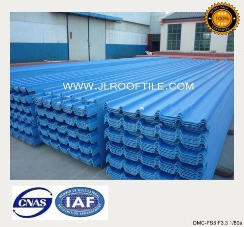 Copertura in lastra in PVC - JIELI PVC FACTORY ROOF SHEET - Laizhou JIELI Industry Co.,LTD - ondulata