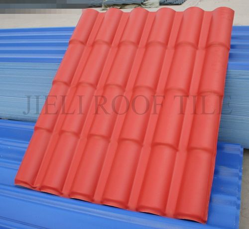 Tetto in resina - ROMA STYLE ROOF SHEET - Laizhou JIELI Industry Co.,LTD - aspetto tegola / ondulato