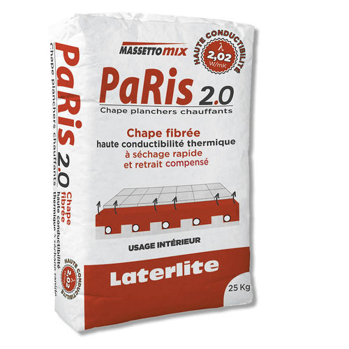 Malta per massetto - PARIS 2.0 - Laterlite s.p.a. - di rasatura autolivellante / sigillante / per piastrelle