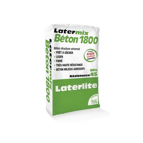 Calcestruzzo leggero - LATERMIX 1800 - Laterlite s.p.a. - strutturale / di argilla espansa / ad alta resistenza
