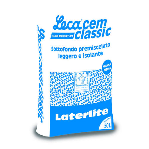 Calcestruzzo leggero - LATERMIX CEM CLASSIC - Laterlite s.p.a. - di argilla espansa / isolante / drenante