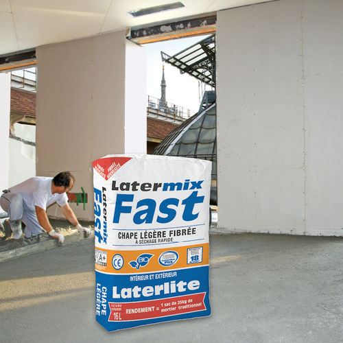 Calcestruzzo per massetto - LATERMIX FAST - Laterlite s.p.a. - leggero / di argilla espansa / isolante