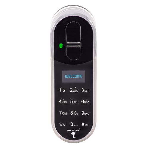 Tastiera a codice per controllo accessi - ENTR™ - Mul-T-Lock® - a muro / con lettore biometrico / wireless