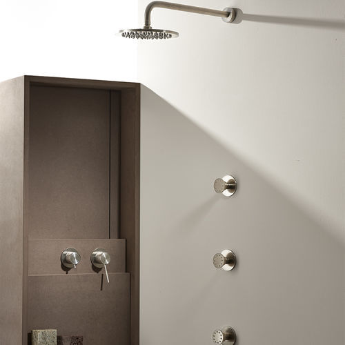 Set doccia da incasso a muro - CORSIVO 11900_F400_200H8_444 - MINA Rubinetterie - da parete / contemporaneo / contract