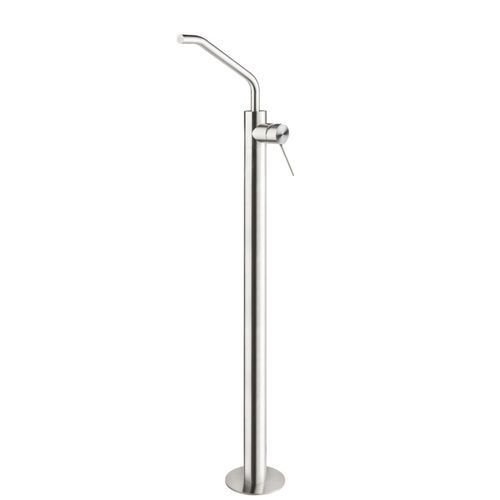 Miscelatore per lavabo - CORSIVO 11380T - MINA Rubinetterie - a pavimento / in acciaio inossidabile / da bagno