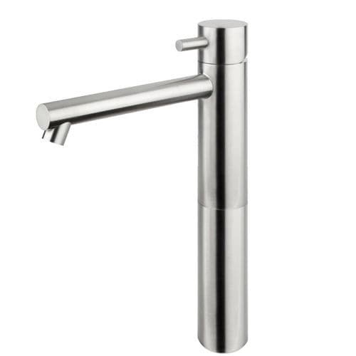 Miscelatore per lavabo - STIRIANA 2061_PR150 - MINA Rubinetterie - da appoggio / in acciaio inossidabile / da bagno