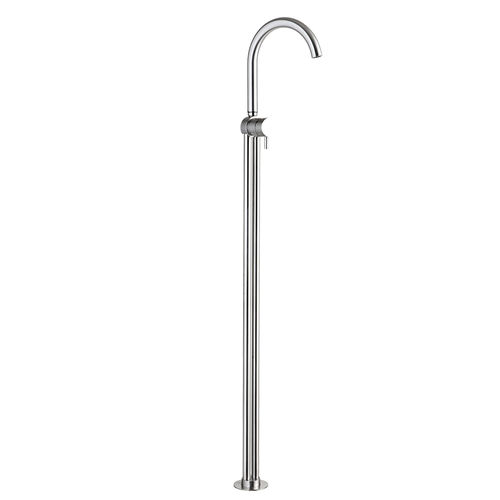 Miscelatore per lavabo - GIOTTO G29995T - MINA Rubinetterie - a pavimento / in acciaio inossidabile / da bagno