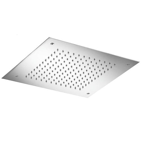 Soffione doccia da incasso a soffitto - SHOWER VELA - MINA Rubinetterie - quadrato / a pioggia