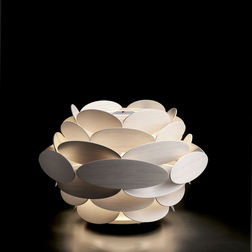 Lampada da pavimento - JILL - Carlesso - in rovere / contemporanea / con cavo