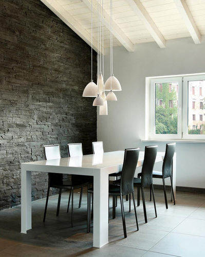 Lampada a sospensione - ZUZU - Carlesso - in porcellana / contemporanea / con cavo