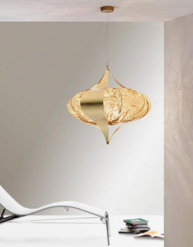 Lampada a sospensione - AMON - Carlesso - in ottone / in acciaio / contemporanea