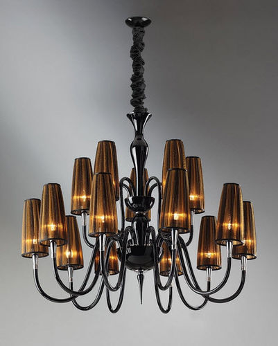 Lampadario classico - HONEY - Carlesso - in vetro / in vetro soffiato / in metallo