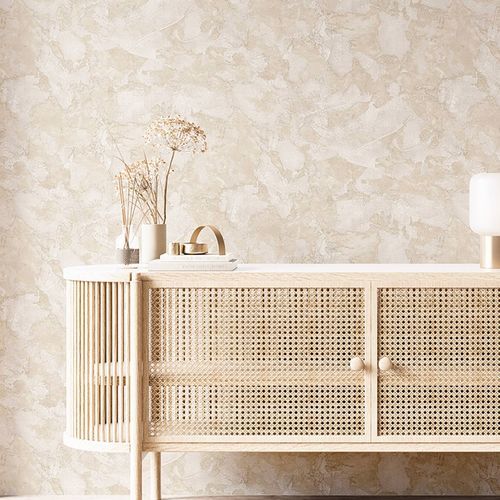 Carta da parati contemporanea - PICTURA : STUCCO - Parato - in vinile / a motivi / grigia