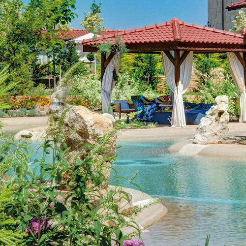 Piscina da esterno - POSEIDON RESIDENCE - Biodesign Pools - per hotel / interrata / altre forme