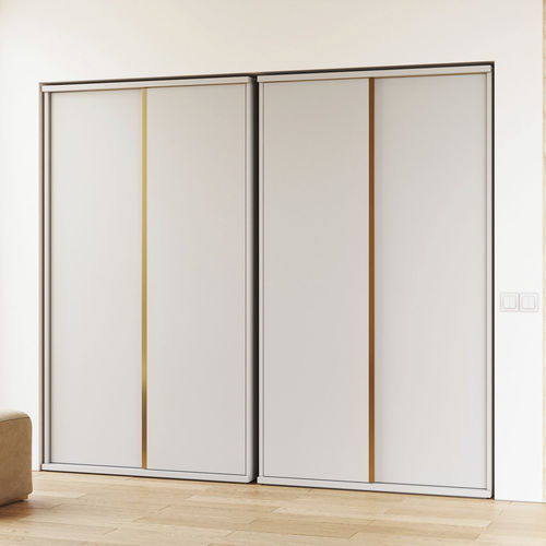 Armadio da incasso - XLUX - Irmaos Pereira Pacheco, SA - contemporaneo / in legno / con ante battenti