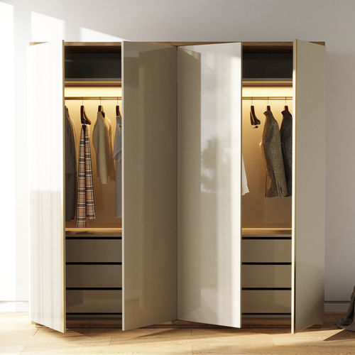 Armadio da incasso - XLUX - Irmaos Pereira Pacheco, SA - contemporaneo / in legno / con ante battenti