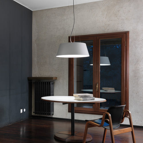 Lampada sospesa - nova S600 - Andcosta - in alluminio laccato / in policarbonato / in PMMA
