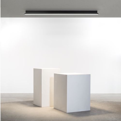 Plafoniera contemporanea - ritmo C1800 - Andcosta - lineare / in alluminio laccato / in policarbonato
