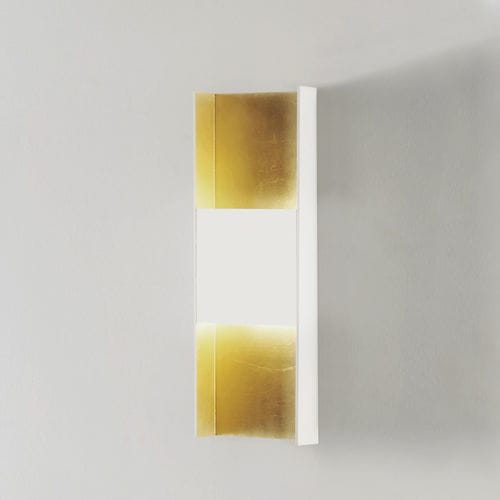 Applique contemporanea - you W480 - Andcosta - da interno / in alluminio / rettangolare