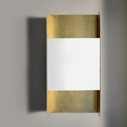 Applique contemporanea - you W320 - Andcosta - da interno / in alluminio / rettangolare
