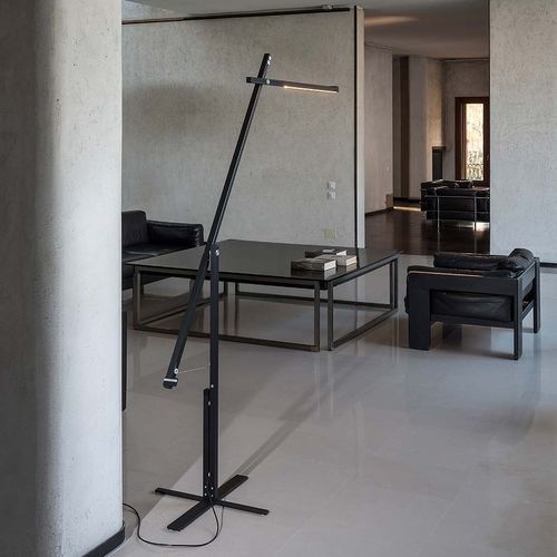 Lampada da terra - grue F2500 - Andcosta - in alluminio / in policarbonato / contemporanea