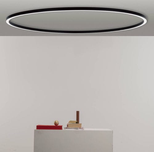 Plafoniera contemporanea - daytona C1270 - Andcosta - ad anelli / in profilato di alluminio / in alluminio laccato