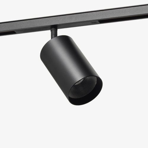 Faretti a binario LED - cyl 75 - Andcosta - tondo / in alluminio laccato / in PMMA
