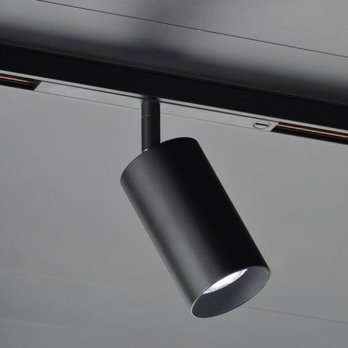 Faretti a binario LED - cyl 45 - Andcosta - tondo / in alluminio laccato / in PMMA