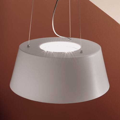 Lampada sospesa - nova S600 up-down light - Andcosta - in alluminio laccato / in policarbonato / in PMMA