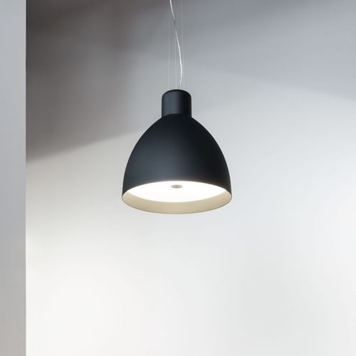 Lampada sospesa - klokke S350 - Andcosta - in alluminio laccato / in policarbonato / in PMMA