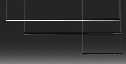 Luce a sospensione - daytona S1700 - Andcosta - LED / lineare / IP20