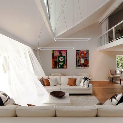 Luce quadrata - daytona S900x900 - Andcosta - sospesa / LED / IP20