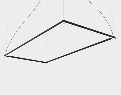 Luce rettangolare - daytona S900×1700 - Andcosta - sospesa / LED / IP20