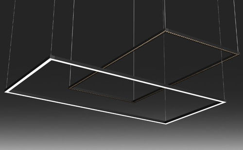 Luce rettangolare - daytona S1200×2800 - Andcosta - sospesa / LED / IP20