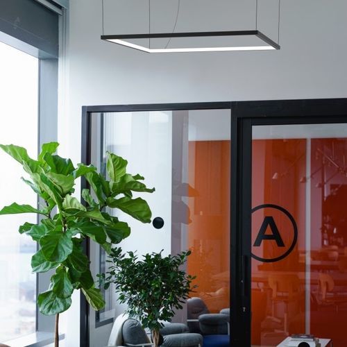 Luce quadrata - circus S1500 - Andcosta - sospesa / LED / IP20