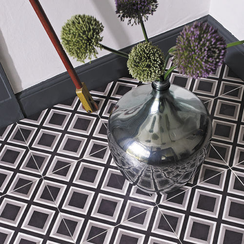 Piastrella in ceramica - MARY - British Ceramic Tile Ltd - opaca / con motivo stampato / da interno