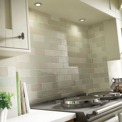 Piastrella in ceramica - ARTISAN : WILLOW - British Ceramic Tile Ltd - lucida / da interno / da parete