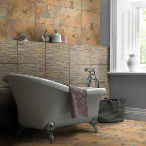 Piastrella in ceramica - SNOWDONIA - British Ceramic Tile Ltd - opaca / a rilievo / testurizzata