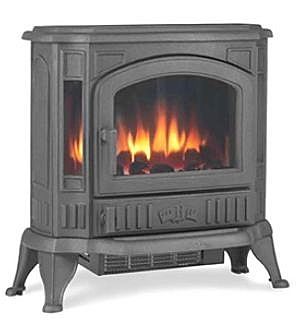 Stufa elettrica - WINCHESTER - Broseley Fires - multicombustibile / tradizionale / in metallo