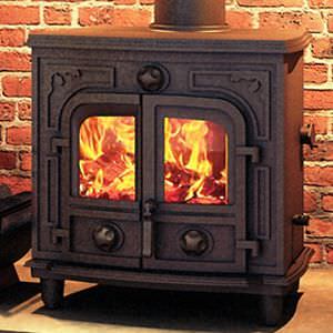 Termostufa a legna - HERCULES  - Broseley Fires - multicombustibile / tradizionale / in metallo