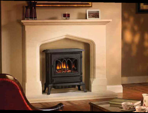 Stufa elettrica - CANTERBURY  - Broseley Fires - tradizionale / in metallo