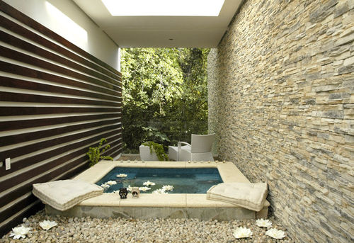 Lastra di paramento in pietra naturale - STACKED - Century Stone - per esterni / indoor