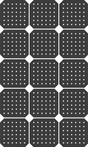 Cellula fotovoltaica trasparente - ertex Solartechnik GmbH - monocristallina / policristallina