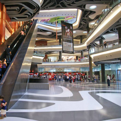 Pavimento in resina epossidica - MONDÉCO CRYSTAL ICE - Tremco CPG Iberia & Italy - Flooring - in terrazzo / da interno / per gradini