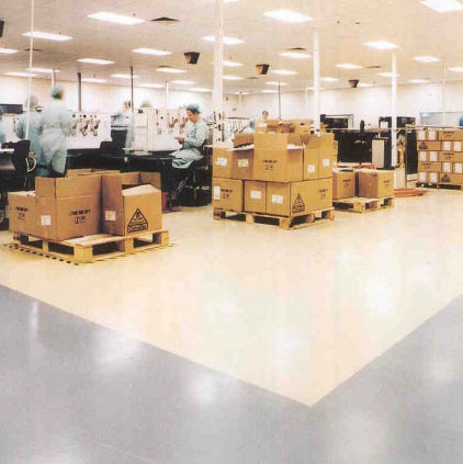 Pavimento in resina epossidica liquida - FLOWSEAL EPW - Tremco CPG Iberia & Italy - Flooring - da interno / per gradini / industriale
