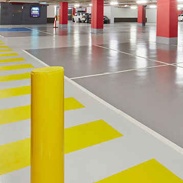 Pittura di protezione - DECKSHIELD ID - Tremco CPG Iberia & Italy - Flooring - da esterno / per parcheggio / in poliuretano