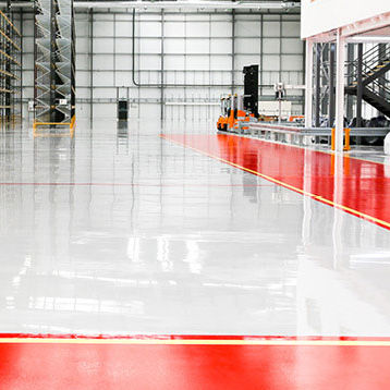 Pavimento in resina - AQUALOCK ONECOAT - Tremco CPG Iberia & Italy - Flooring - da interno / industriale / a quadrotte