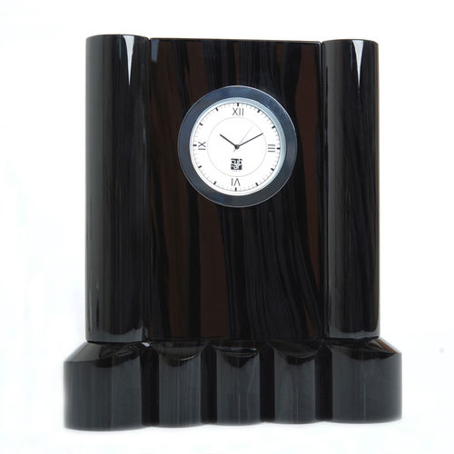Orologio in stile Art Decó - KOHAR - CUB-AR - da terra / analogico / in ossidiana
