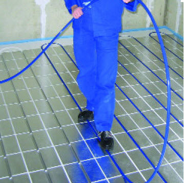 Riscaldamento a pavimento ad acqua calda - IDEAL EPS - Jupiter Underfloor Heating - residenziale / con pannelli in polistirene espanso