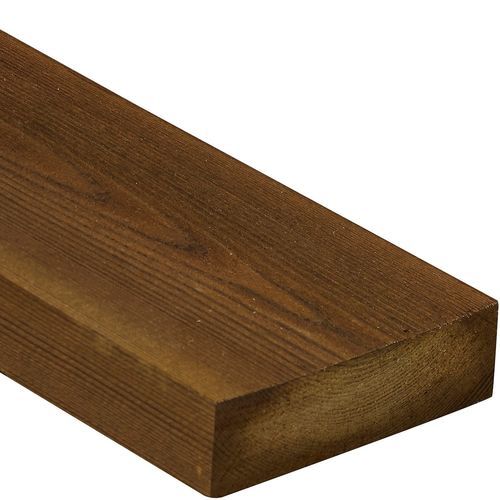 Rivestimento di facciata a doghe - 2335 - Kebony - in legno modificato / verticale / di lunga durata
